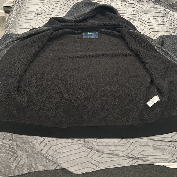 Men’s Aeropostale Grey Zipper Hoodie Size L - Picture 7 of 10
